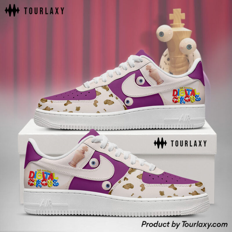 Kinger V2 - The Amazing Digital Circus AF1 Shoes