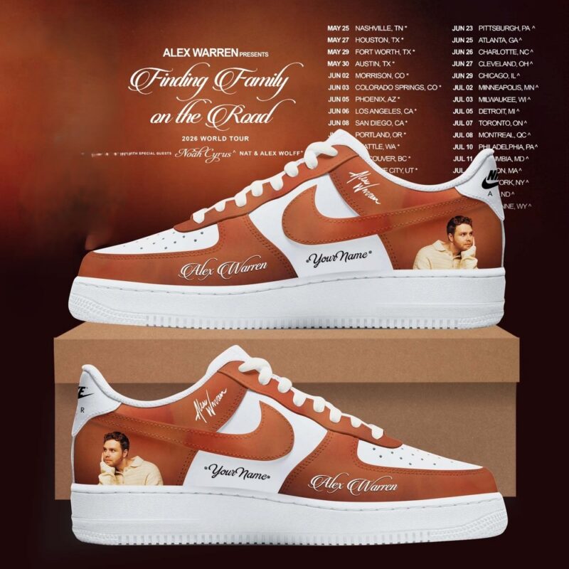 Finding Family - Alex Warren AF1 Shoes V1