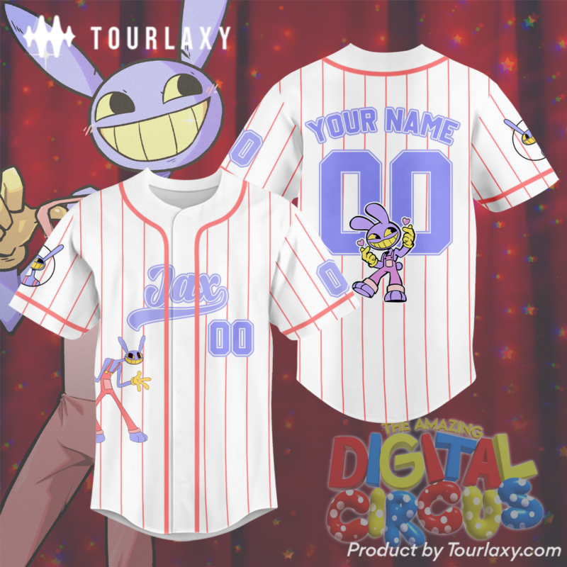 Jax V1 - The Amazing Digital Circus Baseball Jersey
