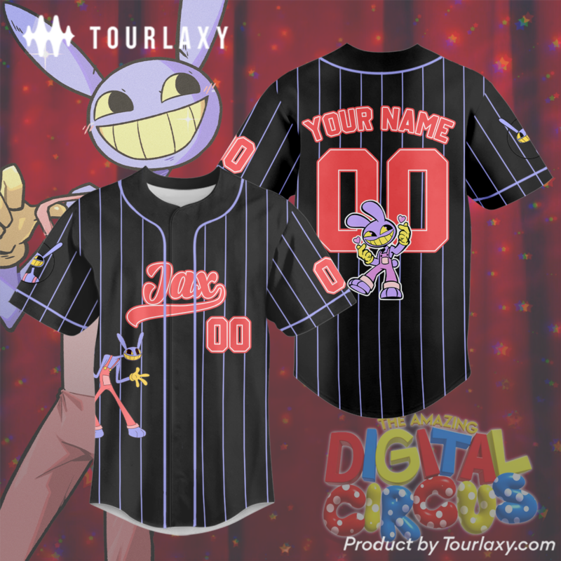Jax V2 - The Amazing Digital Circus Baseball Jersey