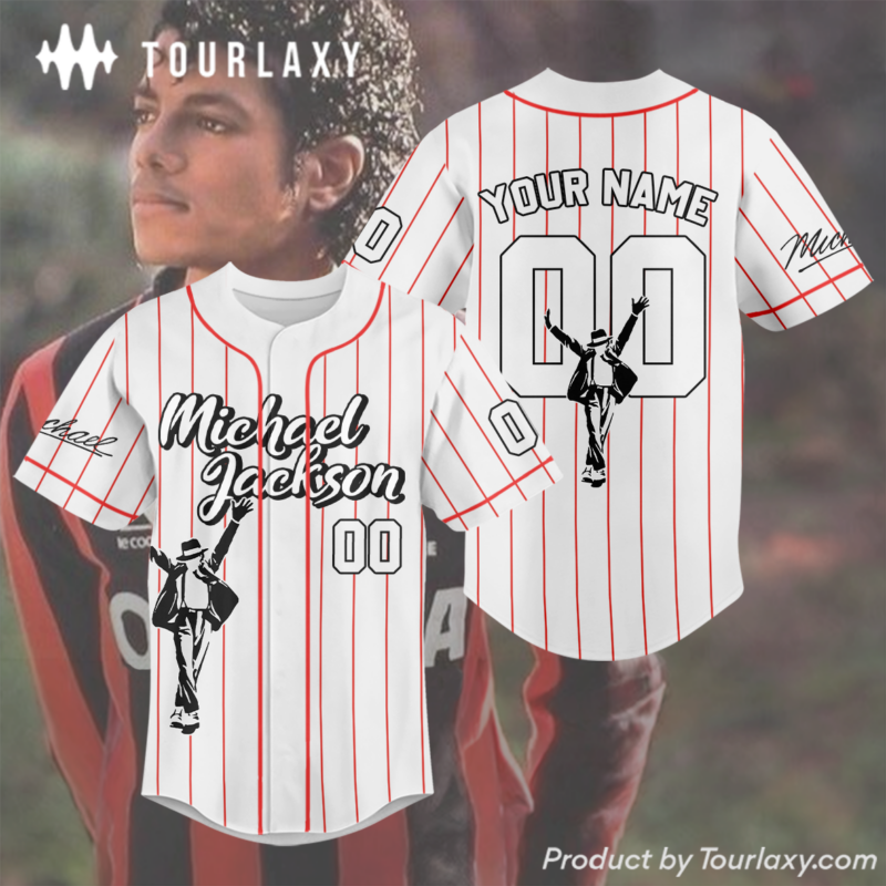 Moonwalker - Michael Jackson Baseball Jersey V4