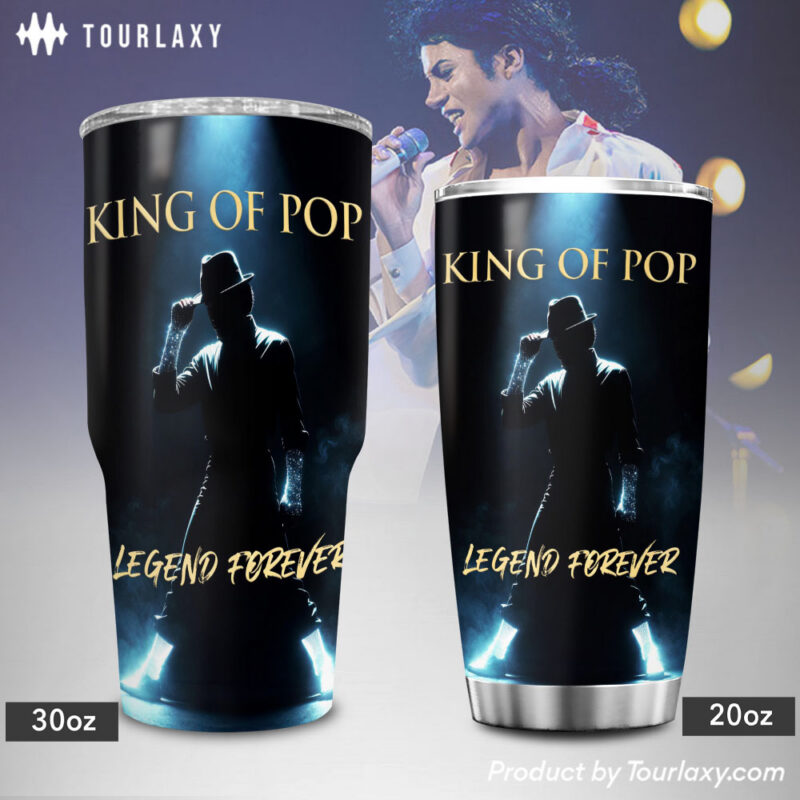 King- Michael Jackson Tumbler 20 Oz, 30 Oz