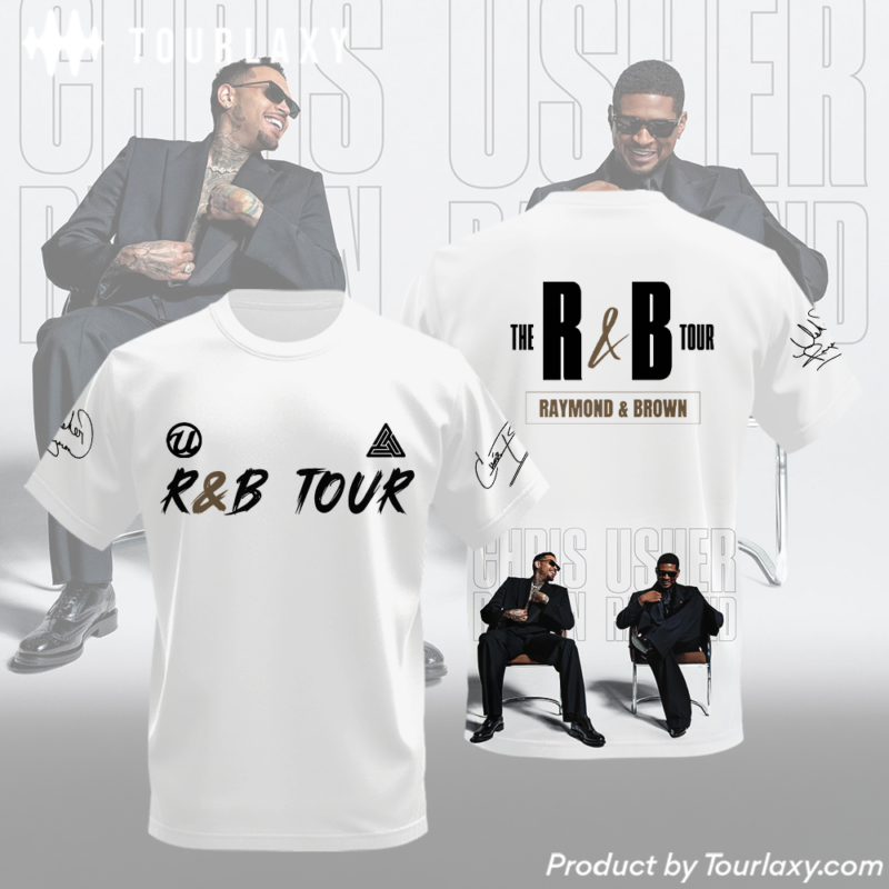 Chris Brown Usher Tour 2026 Shirt & Hoodie V12