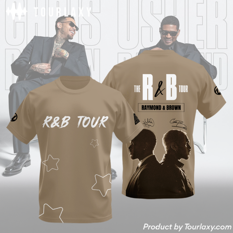 Chris Brown Usher Tour 2026 Shirt & Hoodie V4