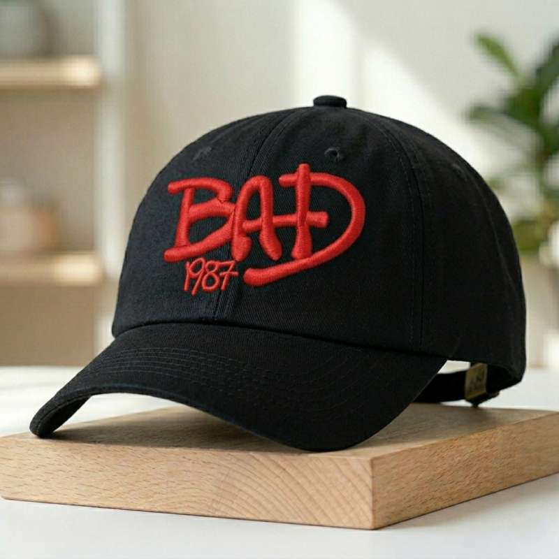 Bad 1987 - Embroidered Michael Jackson Baseball Cap