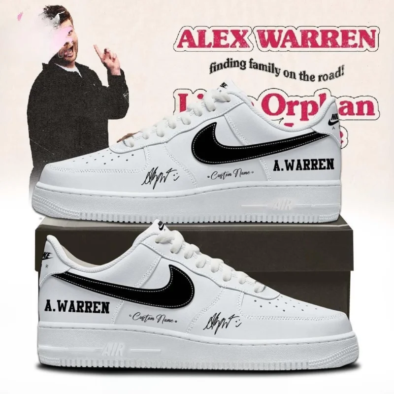 Finding Family - Alex Warren Tour 2026 AF1 Shoes V2