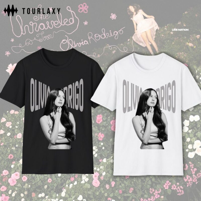 The Unraveled - Olivia Rodrigo T-shirt Tour 2026