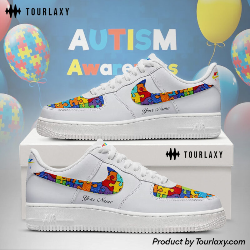 Support Love - Autism Awreness AF1 Shoes V6