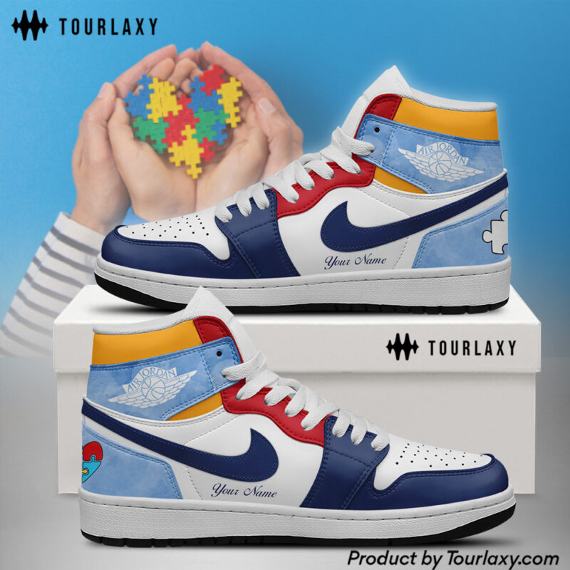 Support Love - Autism Awareness J1 Shoes V3