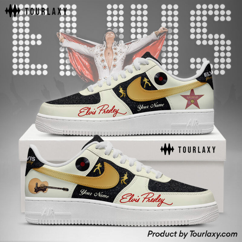 Star - Elvis Presley AF1 Shoes V2