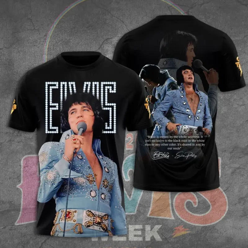 Blue Suede - Elvis Presley 3D Apparel V6