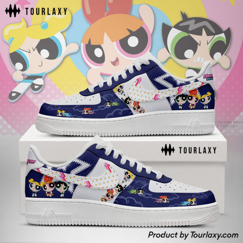 Sugar, Spice - The Powerpuff Girls AF1 Shoes