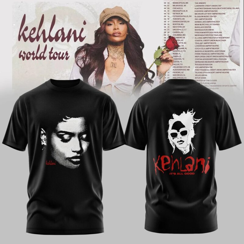Kehlani World Tour 2026 3D Apparel V4