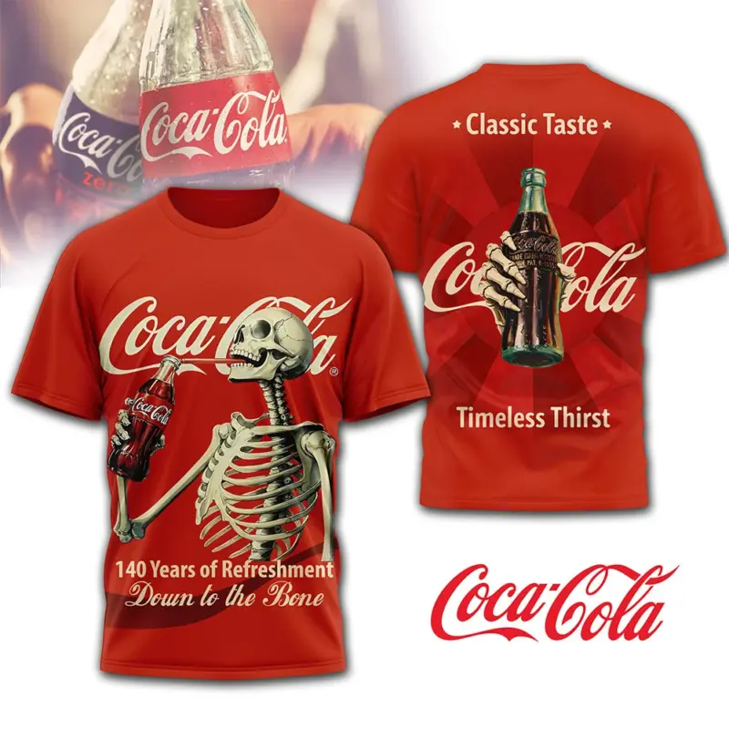 Diet Coke Coca 3D Apparel - HD.4 White