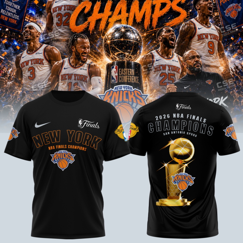 New York Knicks Champions shirt