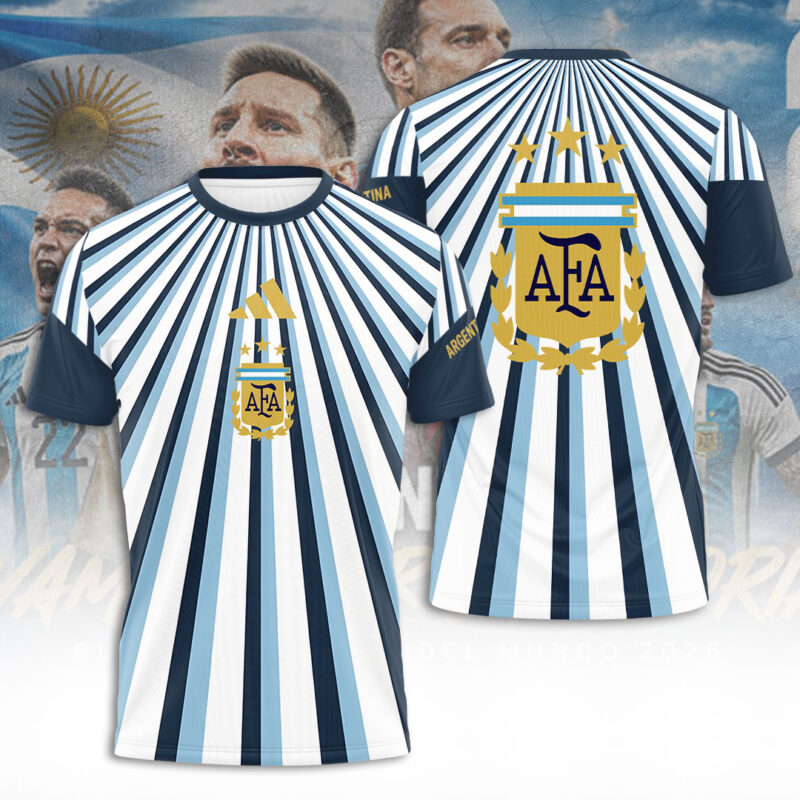 Argentina National Football Pre-Match 2026 Soccer Jersey