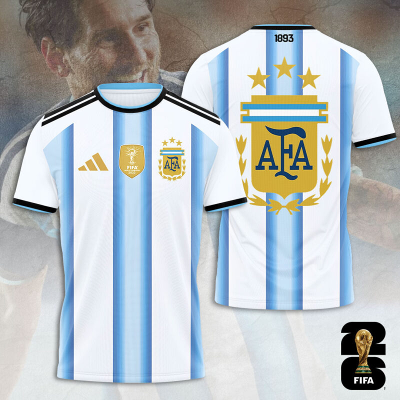 Argentina National Football Team World Cup 2026 Soccer Jersey - TANTN18324