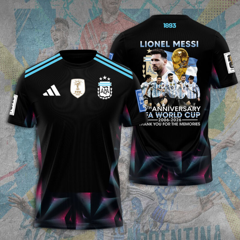Argentina National Football Team x Lionel Messi Soccer Jersey