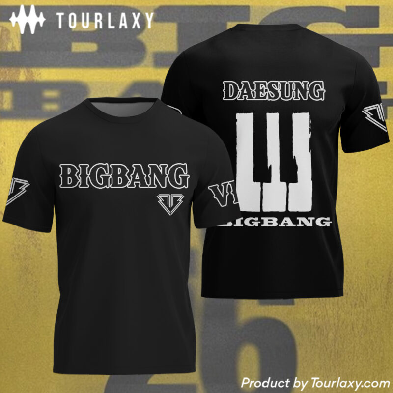 20th Anni - Bigbang World Tour 2026 3D Apparel V3