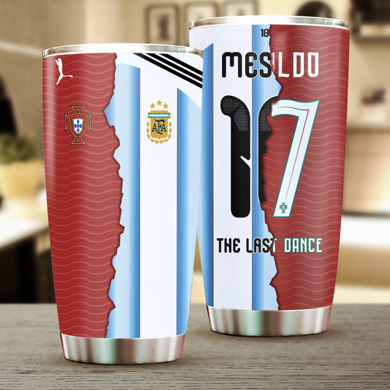Cristiano Ronaldo x Lionel Messi The Last Dance World Cup 2026  Tumbler Cup