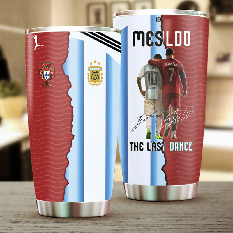 Cristiano Ronaldo x Lionel Messi The Last Dance World Cup 2026  Tumbler Cup