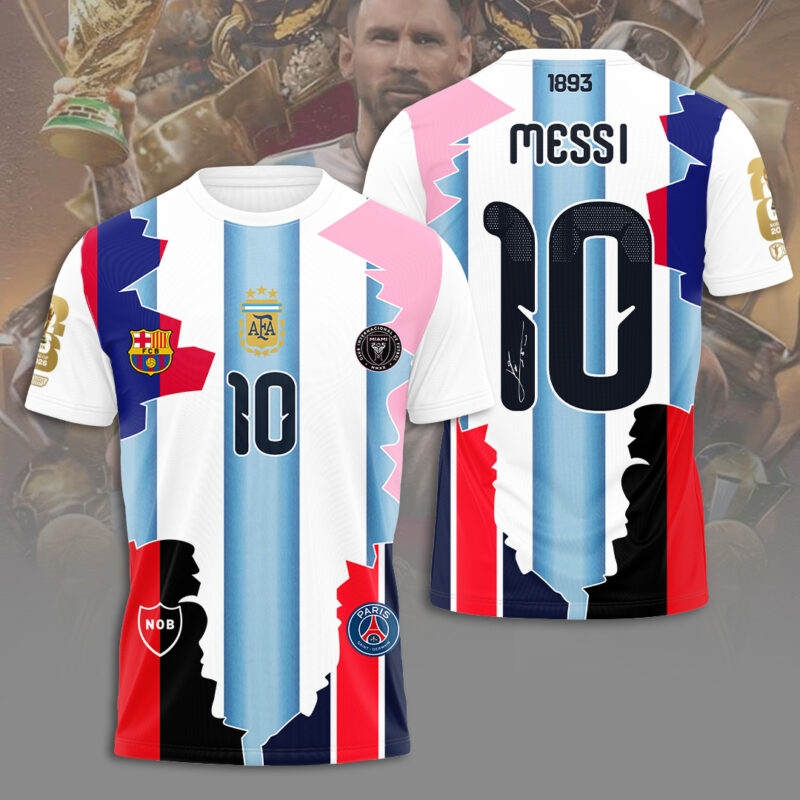 Argentina National Football x Lionel Messi Soccer Jersey