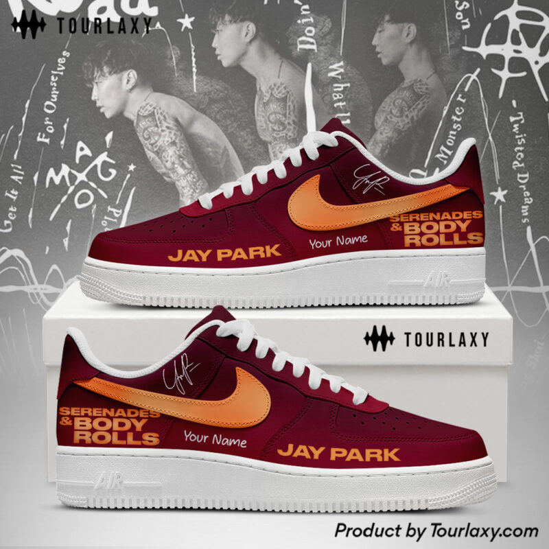 Fire - Jay Park Tour 2026 AF1 Shoes V2