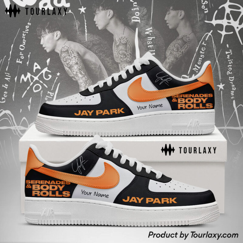 Fire - Jay Park Tour 2026 AF1 Shoes V3