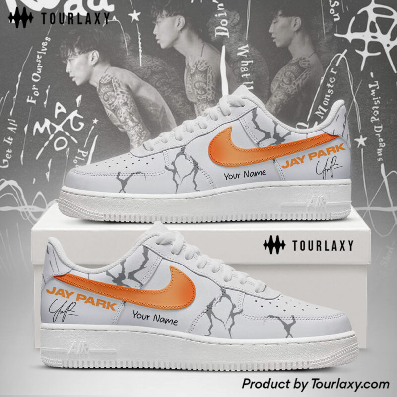 Fire - Jay Park Tour 2026 AF1 Shoes V4