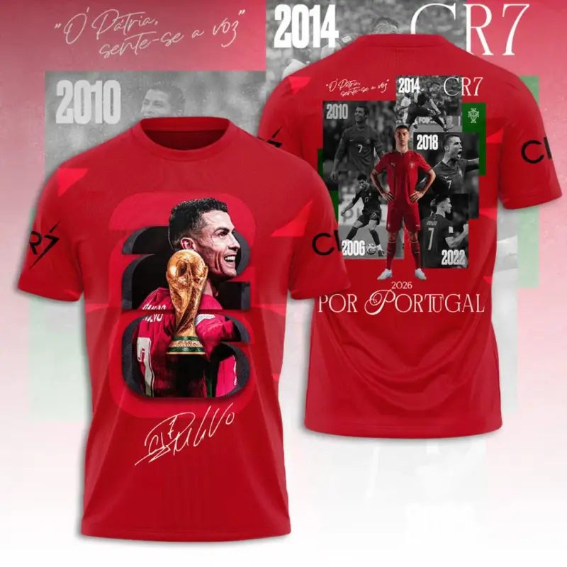 Cristiano Ronaldo – Portugal FIFA 2026 Soccer Jersey