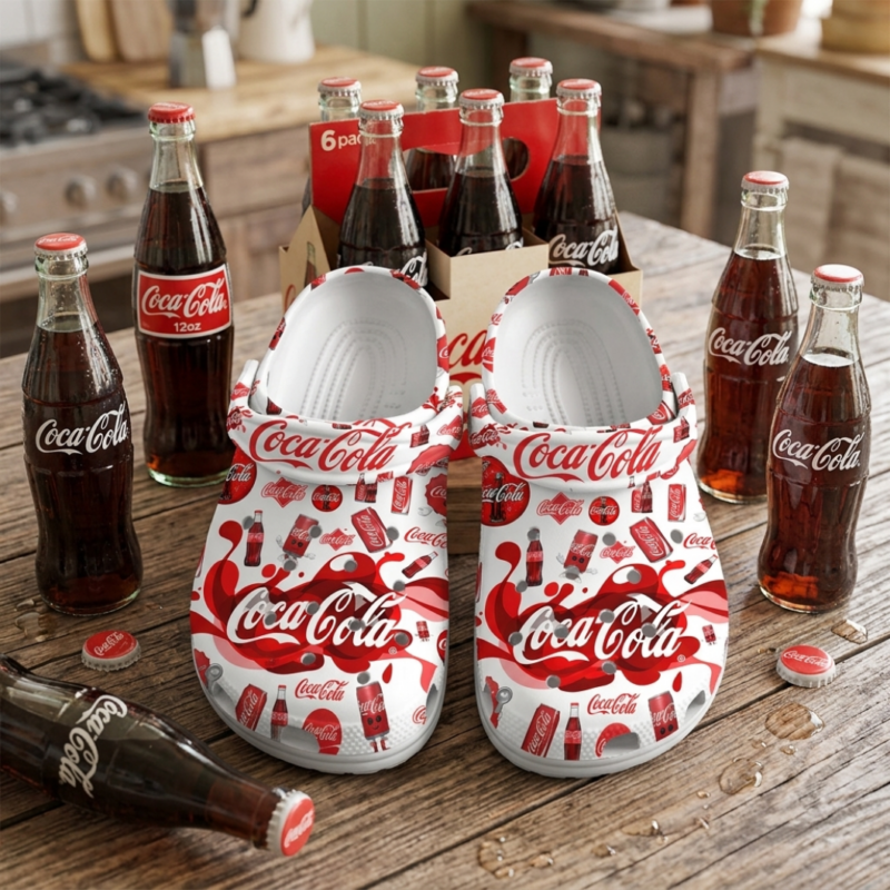 Diet Coke Clog Shoes Limited for Kid and Adults 4