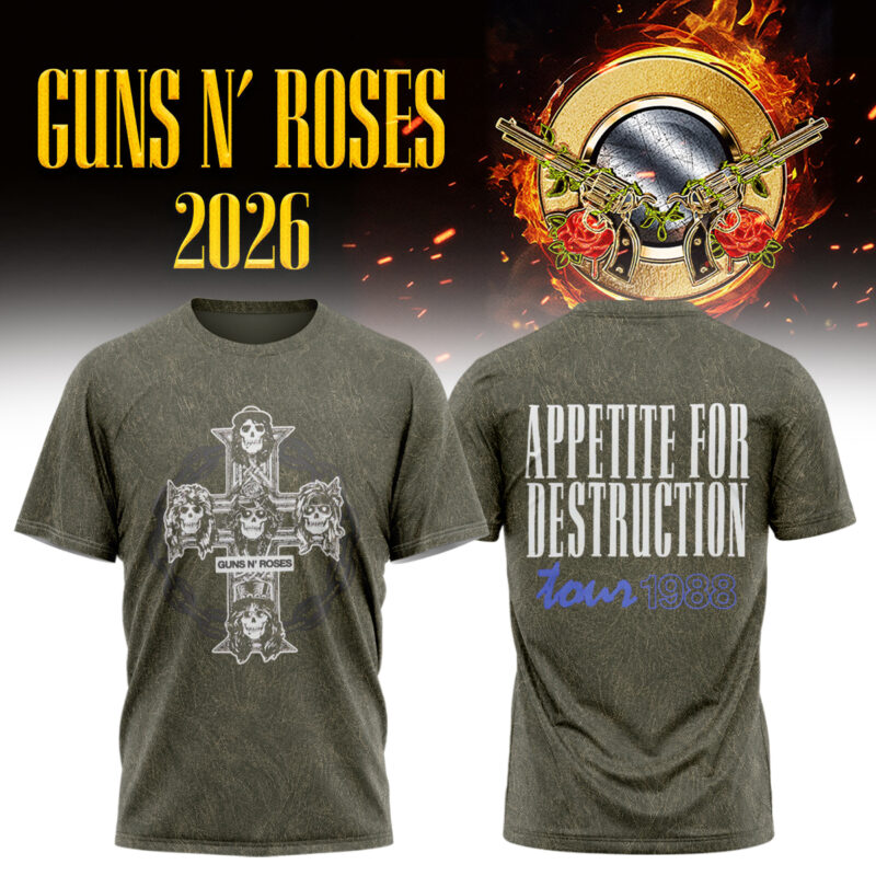 Guns N’ Roses  World Tour shirt
