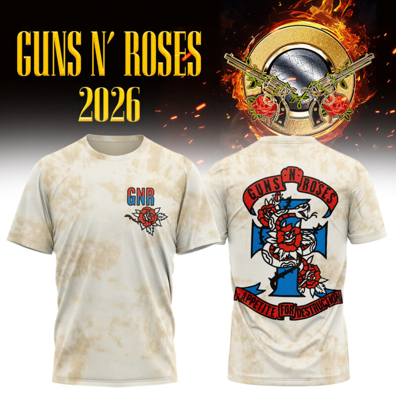 Guns N’ Roses  World Tour shirt