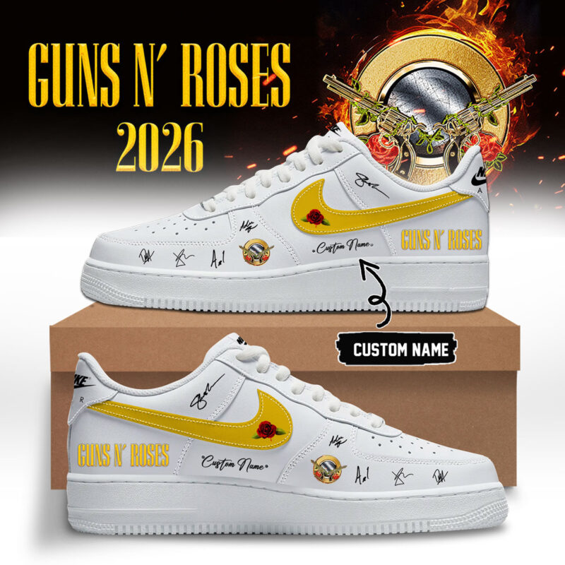 ,Guns N’ Roses World Tour Shoes V4