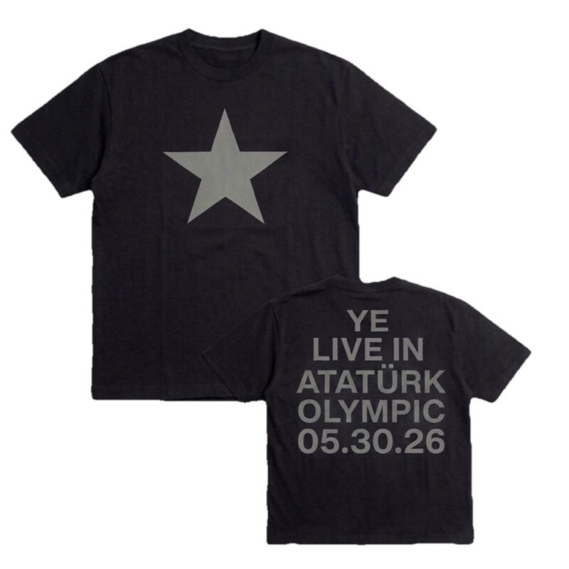 Kanye West Tour 2026 T Shirt Printed V2