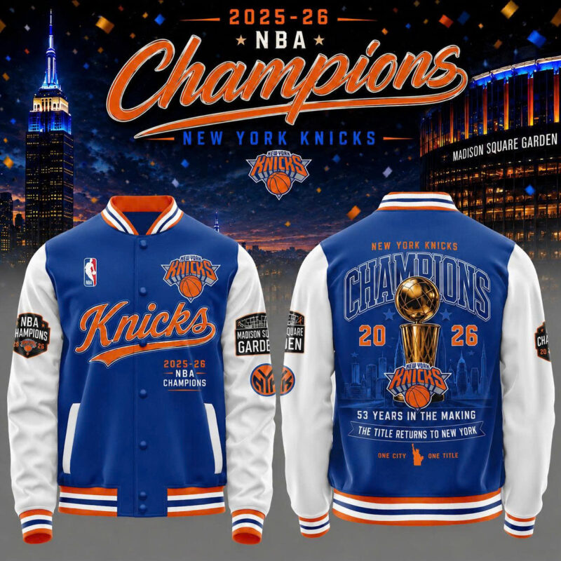 _    New York Knick 2026 NBA Champions  Jacket