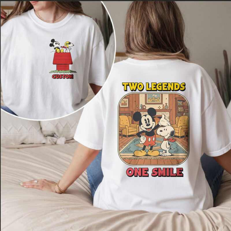 Custom Your Name MCK x SNPY T-Shirt 2D printed