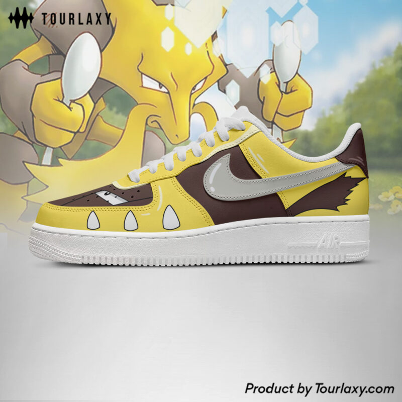Alakazam - Pokemon AF1 Shoes Limited