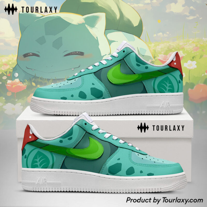 Bulbasaur - Pokemon AF1 Shoes V2