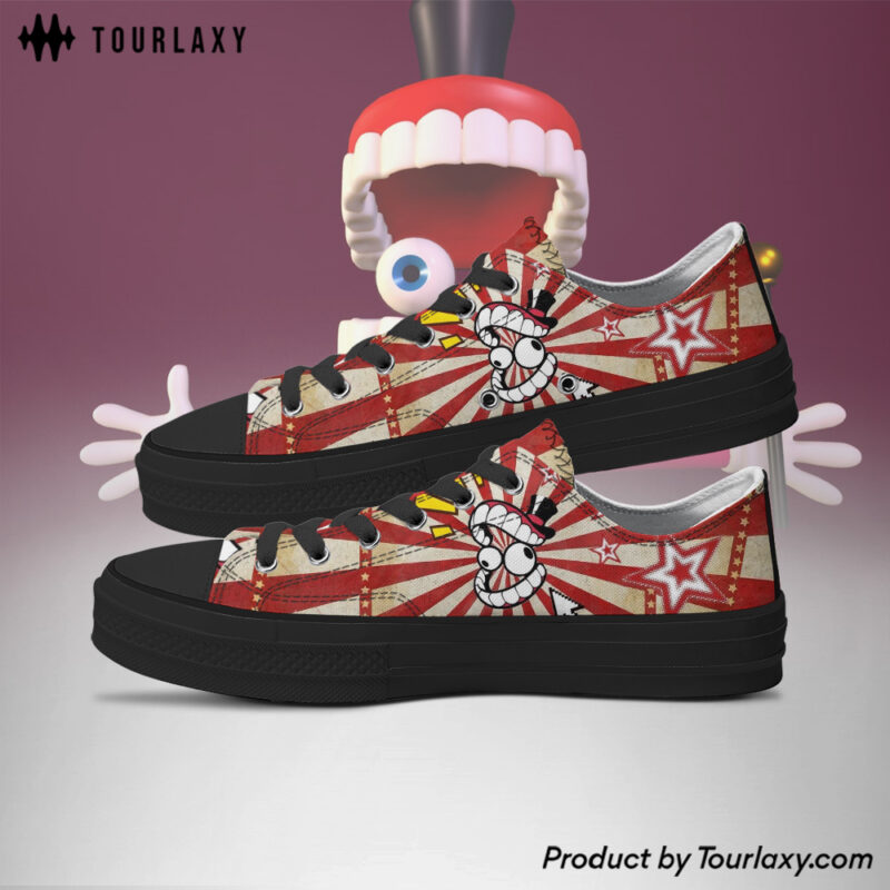 Caine - The Amazing Digital Circus Low-Top Chuck Sneaker