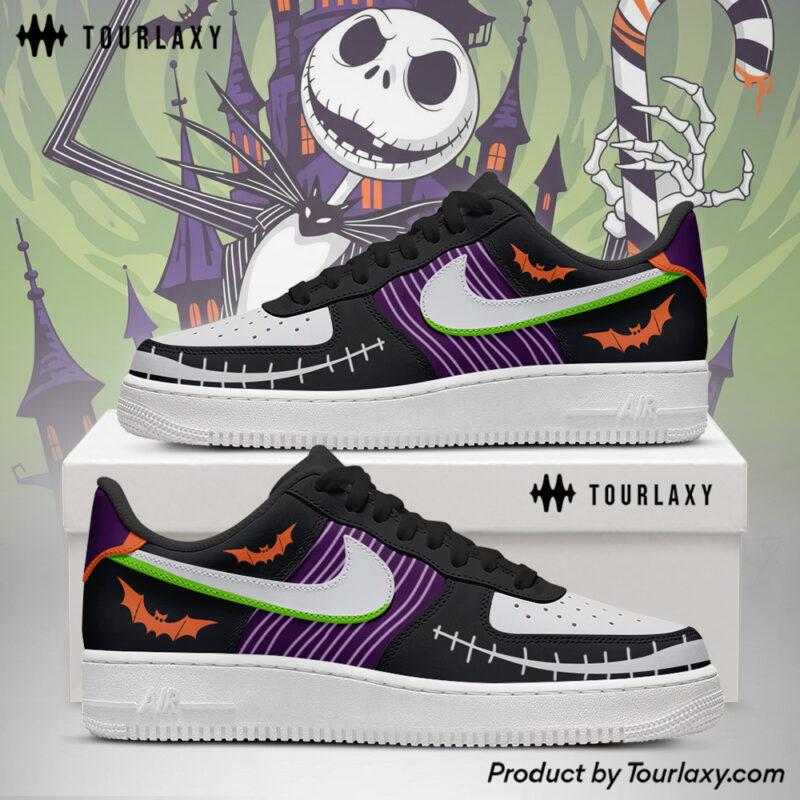 Jack Skellington Nightmare AF1 Shoes V2