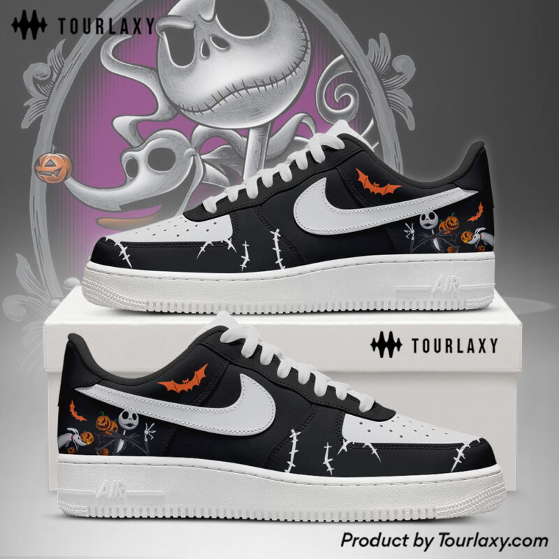 Jack Skellington Nightmare AF1 Shoes V3