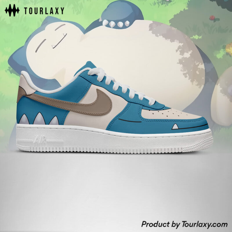 Snorlax - Pokemon AF1 Shoes Limited