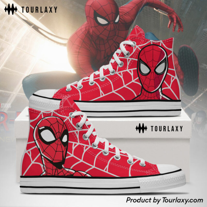 Spiderman New Day 2026 High Chuck Shoes V9
