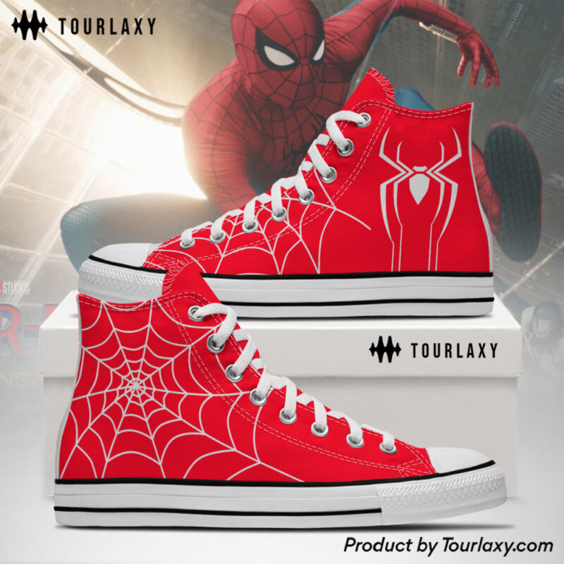 Spiderman New Day 2026 High Chuck Shoes V8