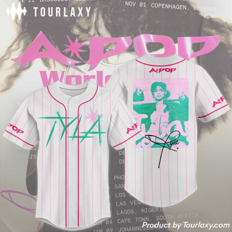 APOP - Tyla Tour 2026 Baseball Jersey v4