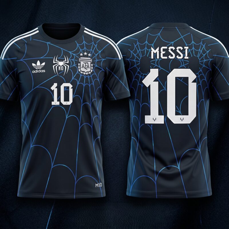 Spider Man x Lionel Messi Soccer Jersey 2026 V1