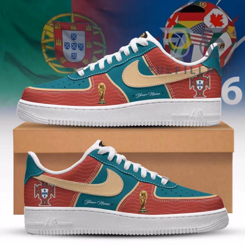 Limited Portugal World Cup 2026 AF1 Shoes