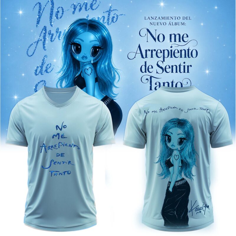 KaRol G Album “NO ME ARREPIENTO DE SENTIR TANTO” .Limited Football Jersey V2