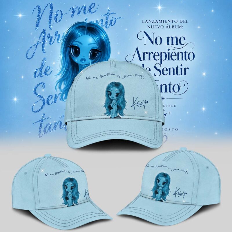 _.KaRol G Album “NO ME ARREPIENTO DE SENTIR TANTO” .Limited Edition Signature Cap